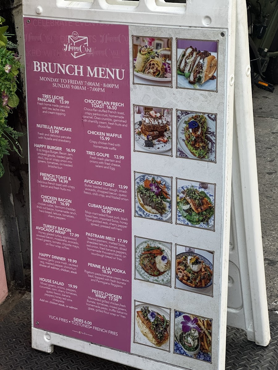 HAPPY CAKE BAKERY Menu - Image 1