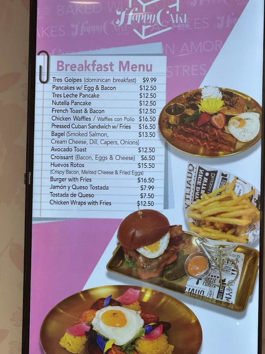 HAPPY CAKE BAKERY Menu - Image 2