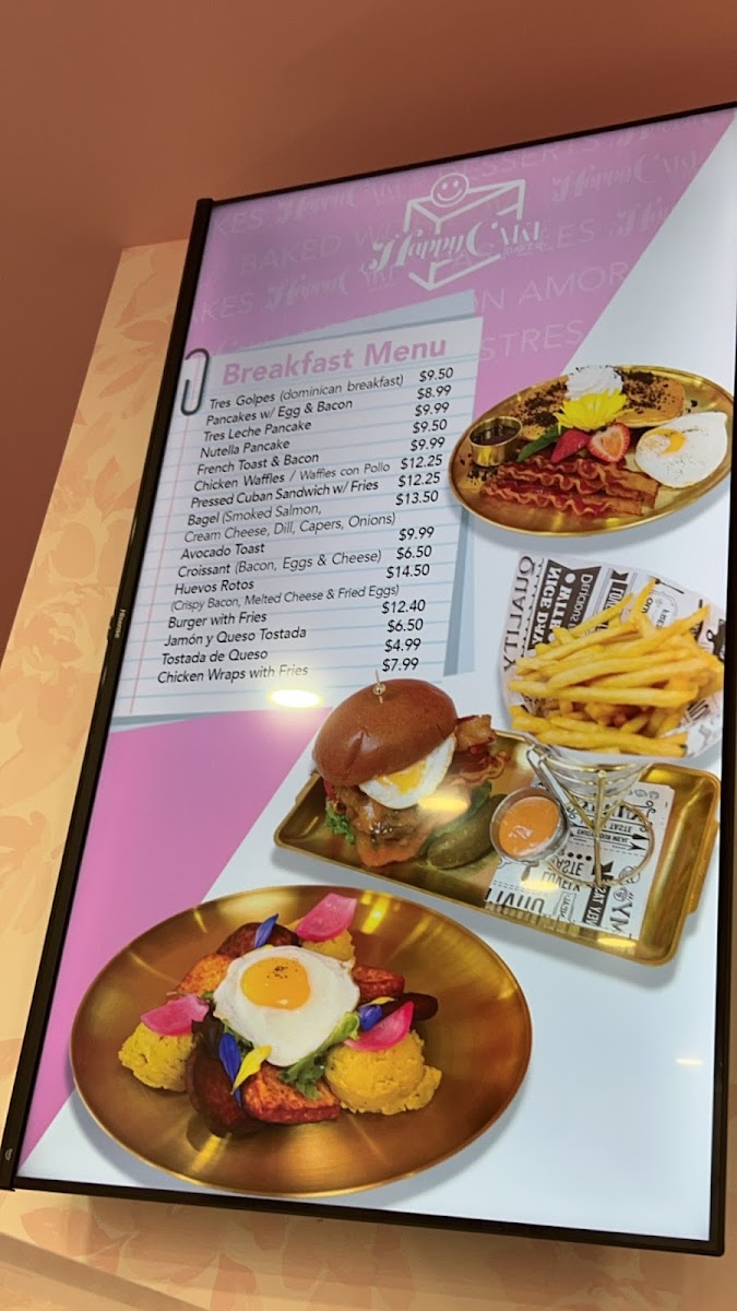 HAPPY CAKE BAKERY Menu - Image 3